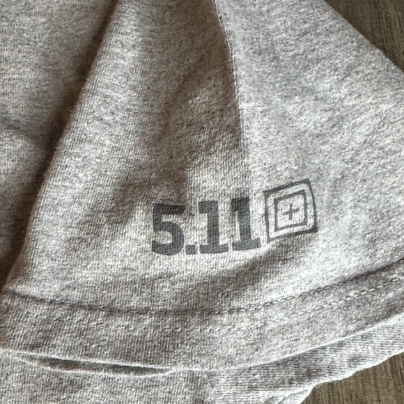 5.11 Tactical Men's Gray United We Stand Tee - Picture 3 of 6